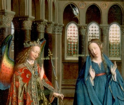 Annunciatie van Jan van Eyck, Washington DC door Jan van Eyck